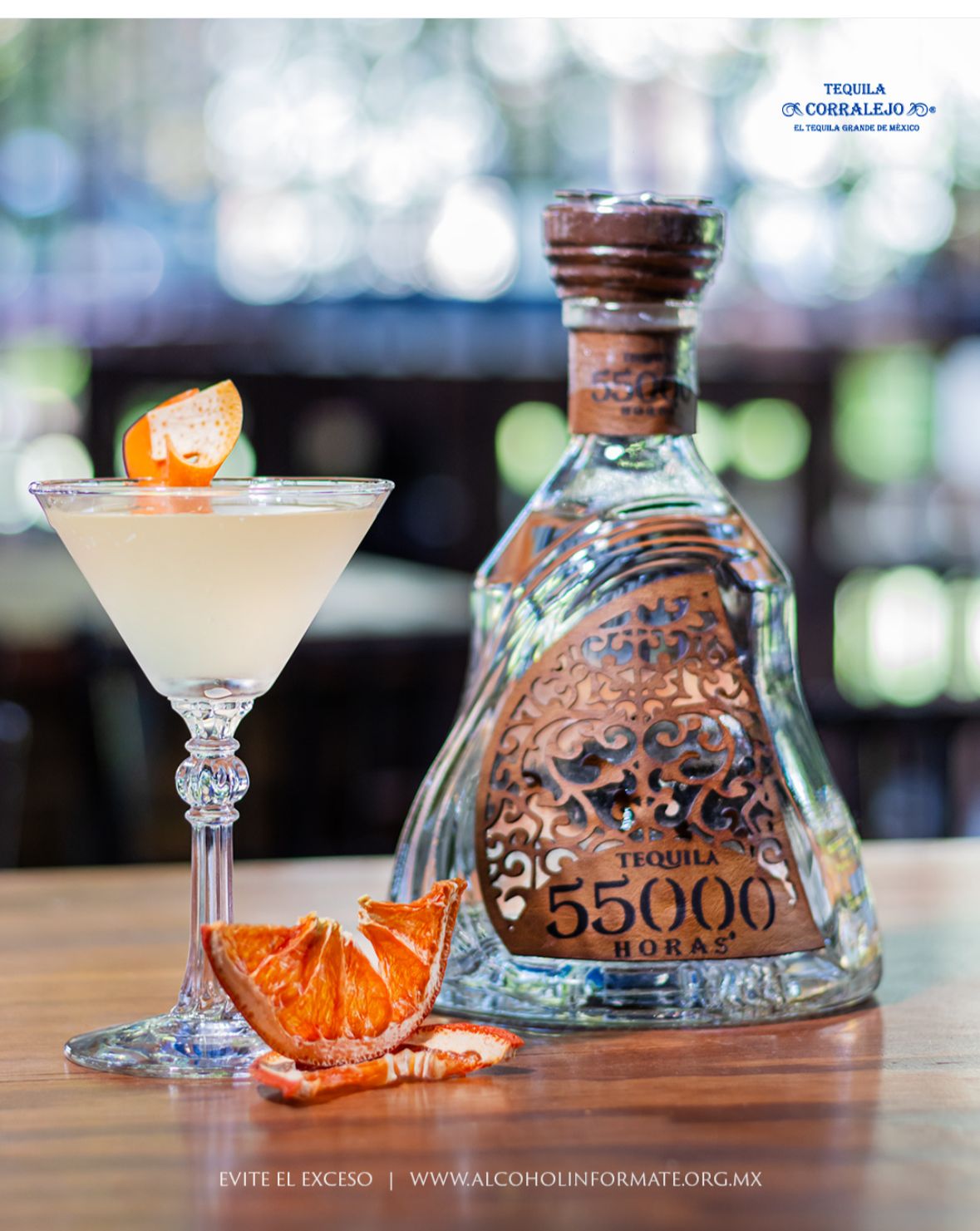 Tequila Blanco 55 000 Horas 750 ml