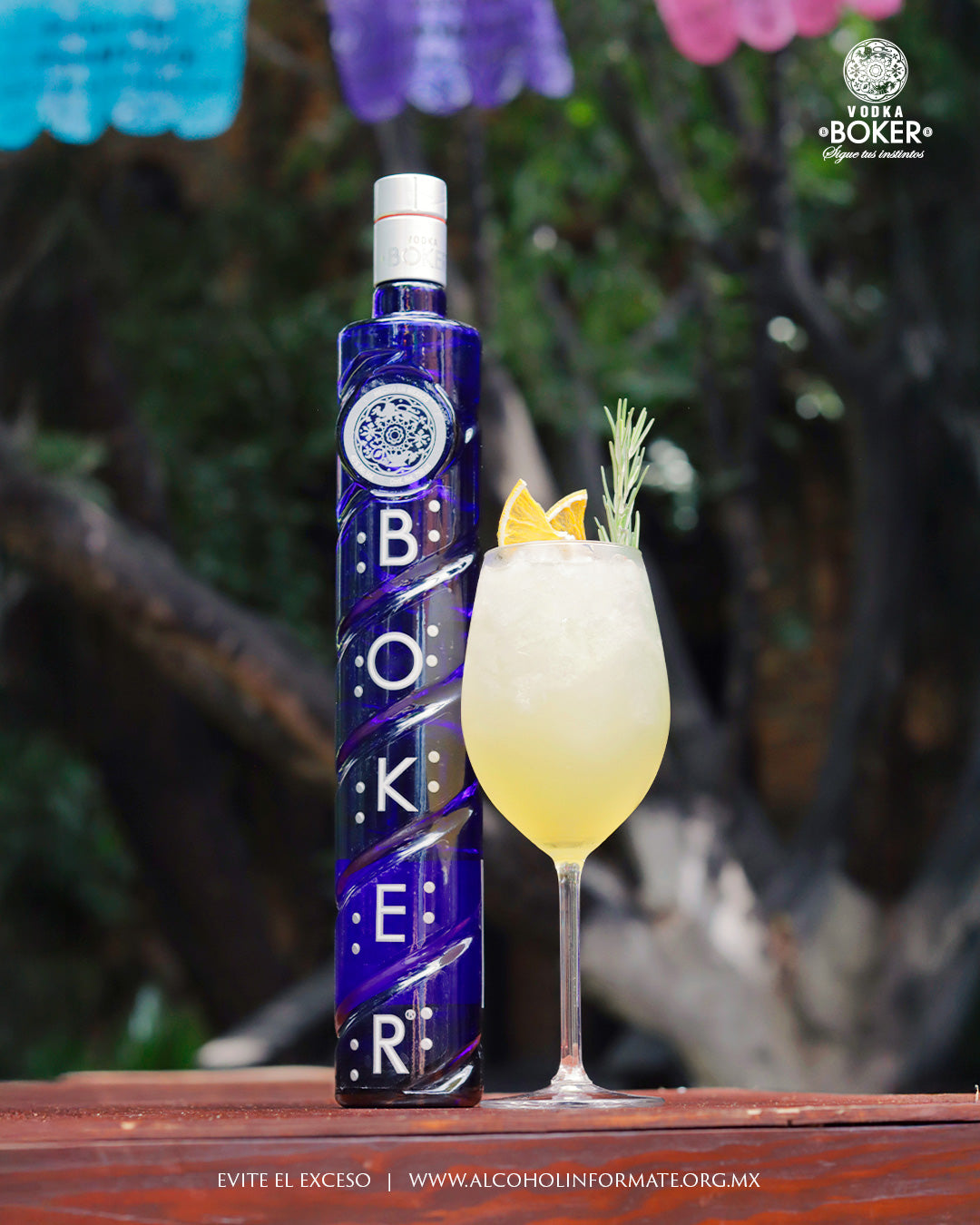 Vodka Boker 750 ml