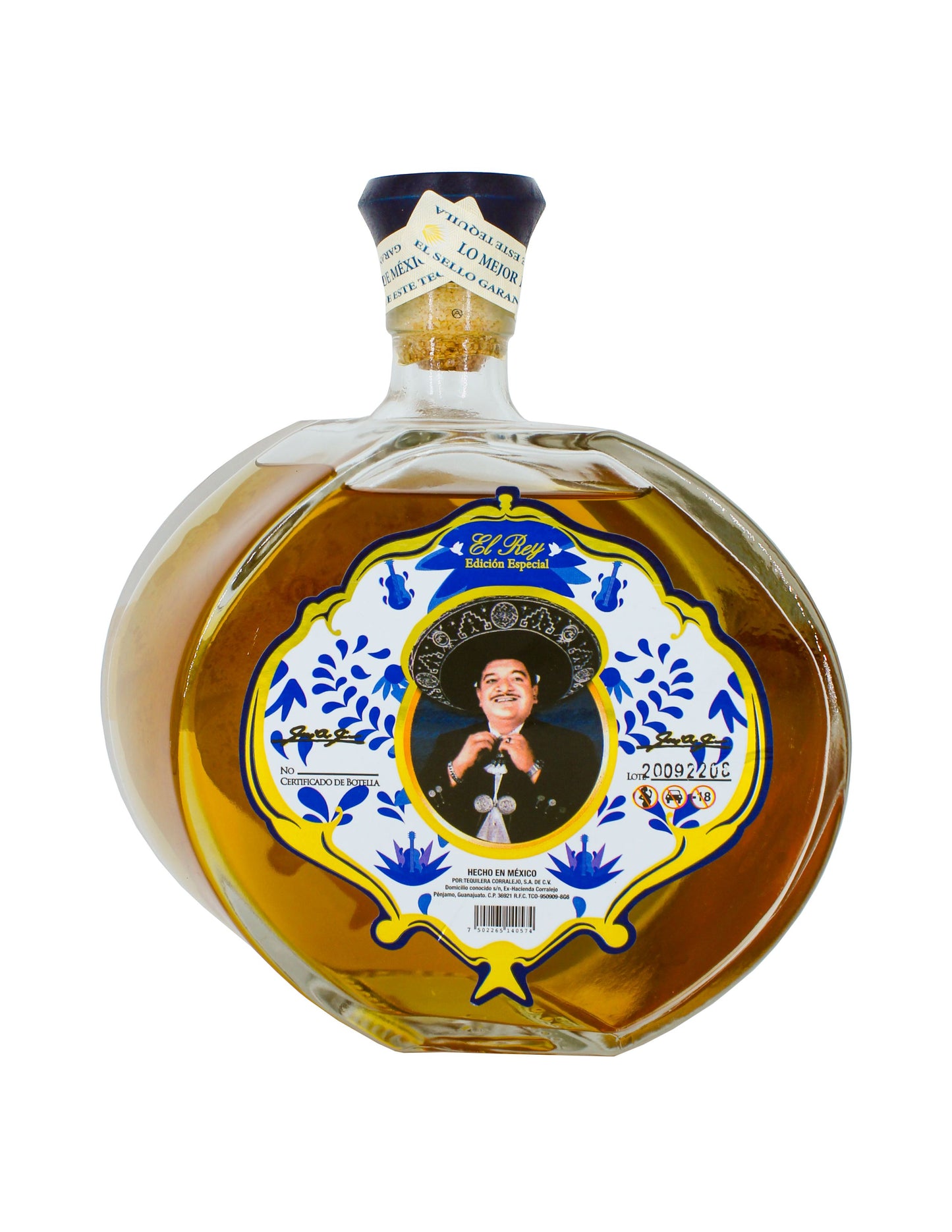 Tequila Añejo 99,000 Horas Edición Especial José Alfredo Jiménez 750 ml