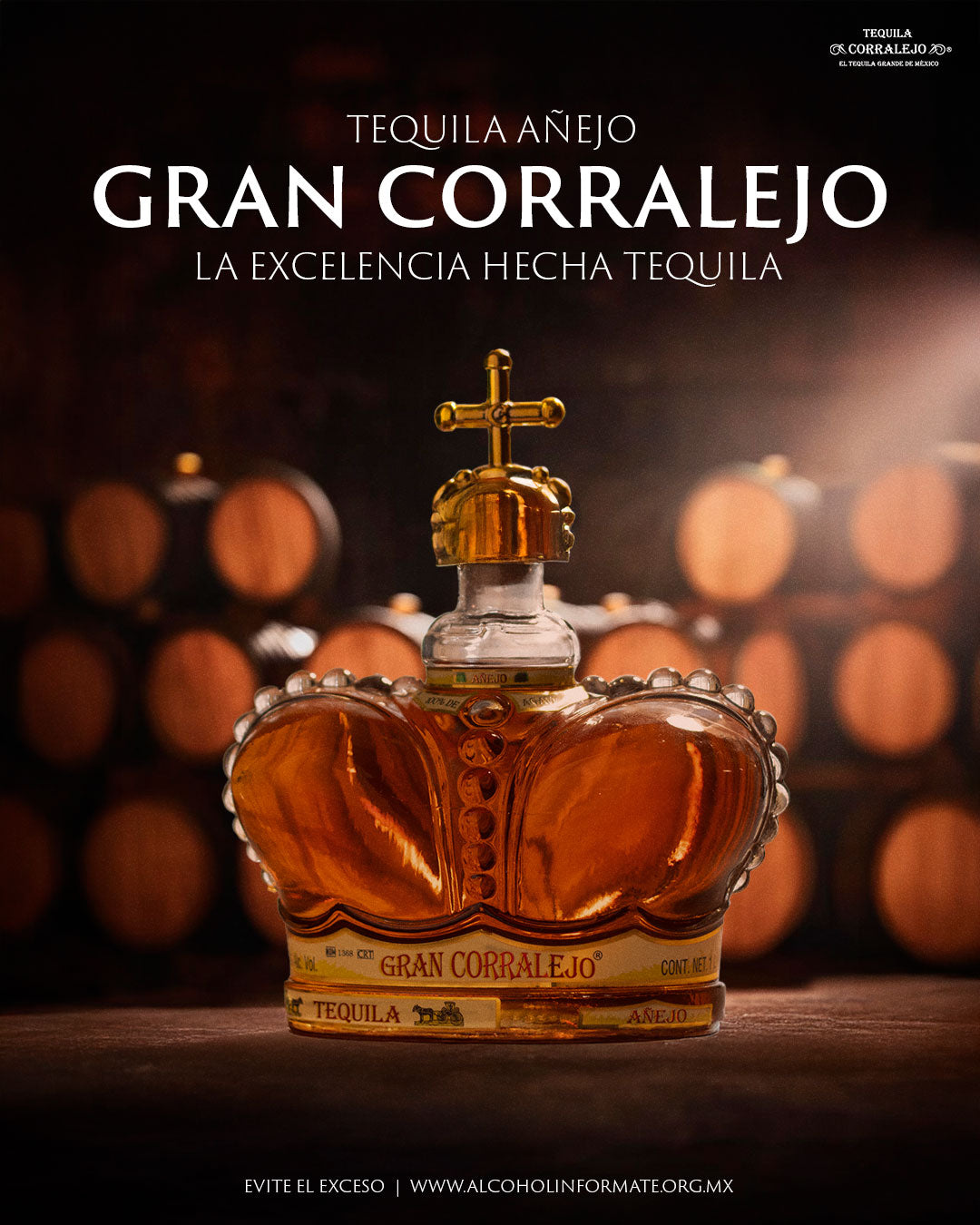 Tequila Gran Corralejo Añejo 1000 ml