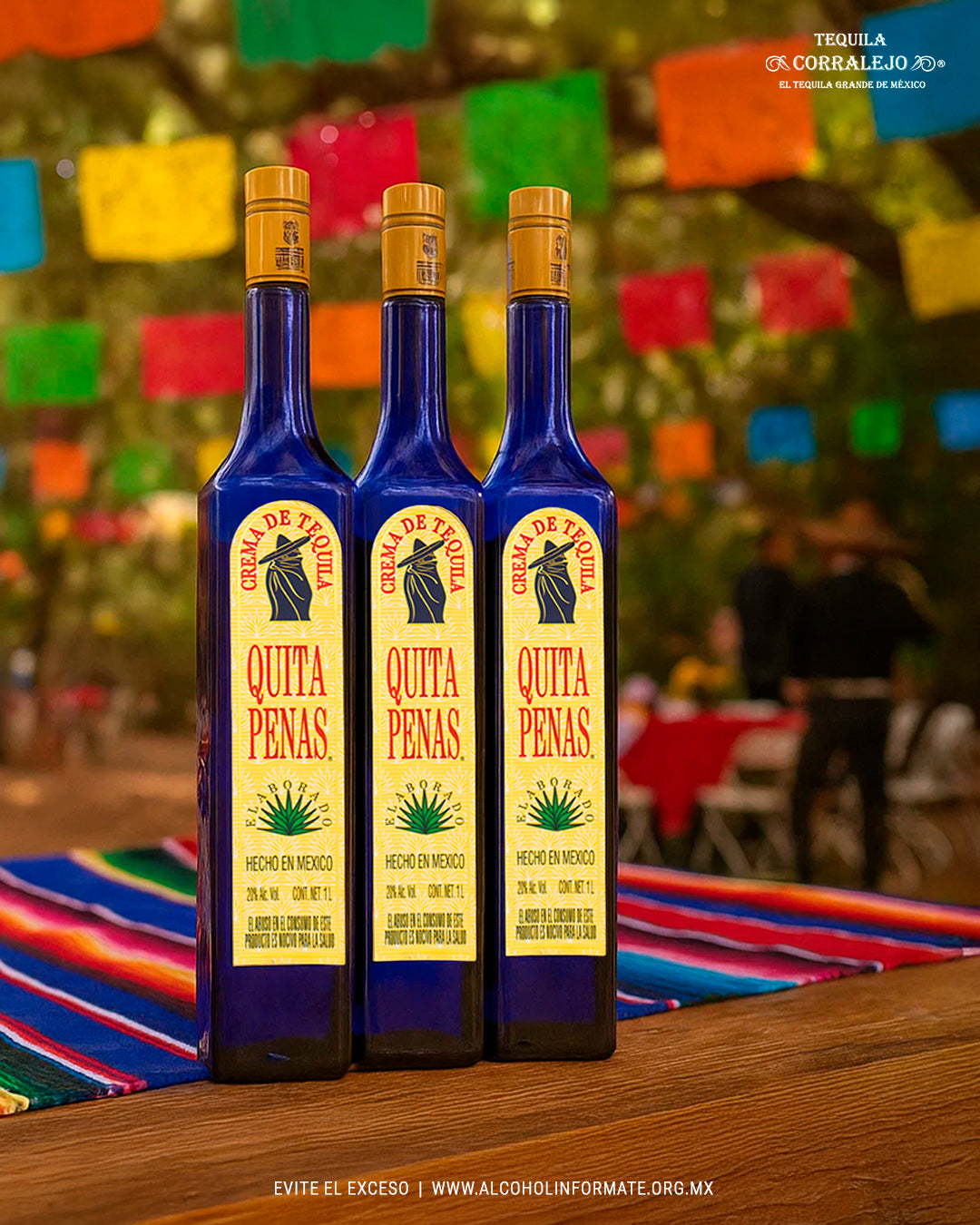 Crema de Tequila Quita Penas 1000