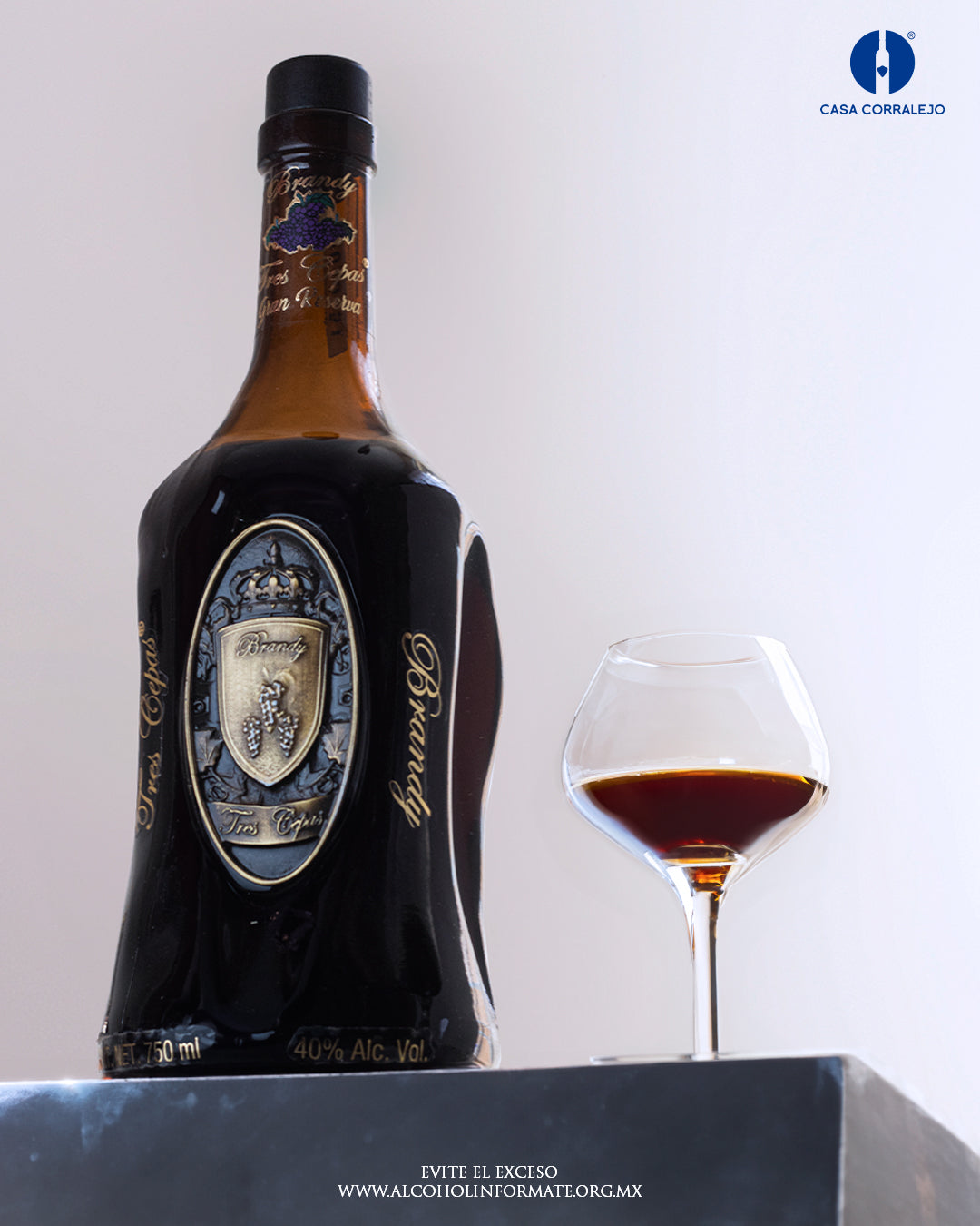 Brandy Gran Reserva 3 Cepas
