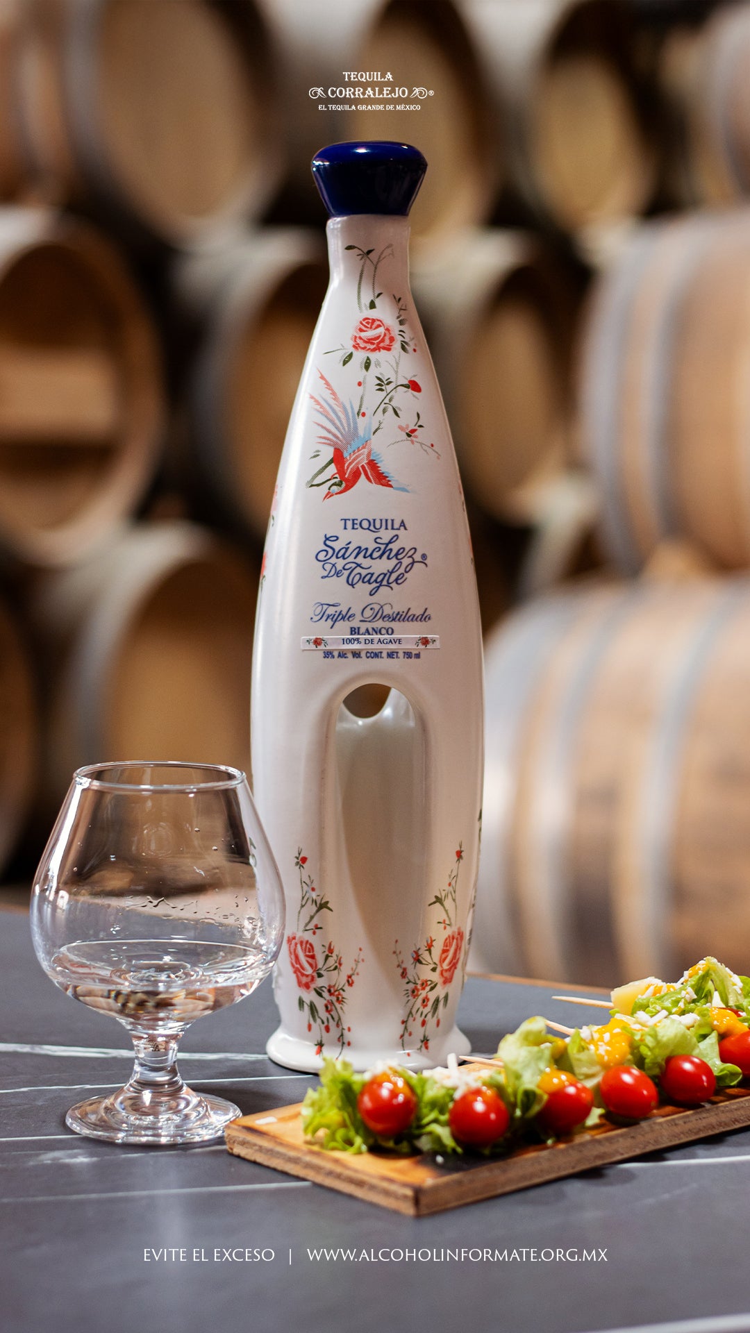 Tequila Blanco  Triple Destilado Sánchez de Tagle