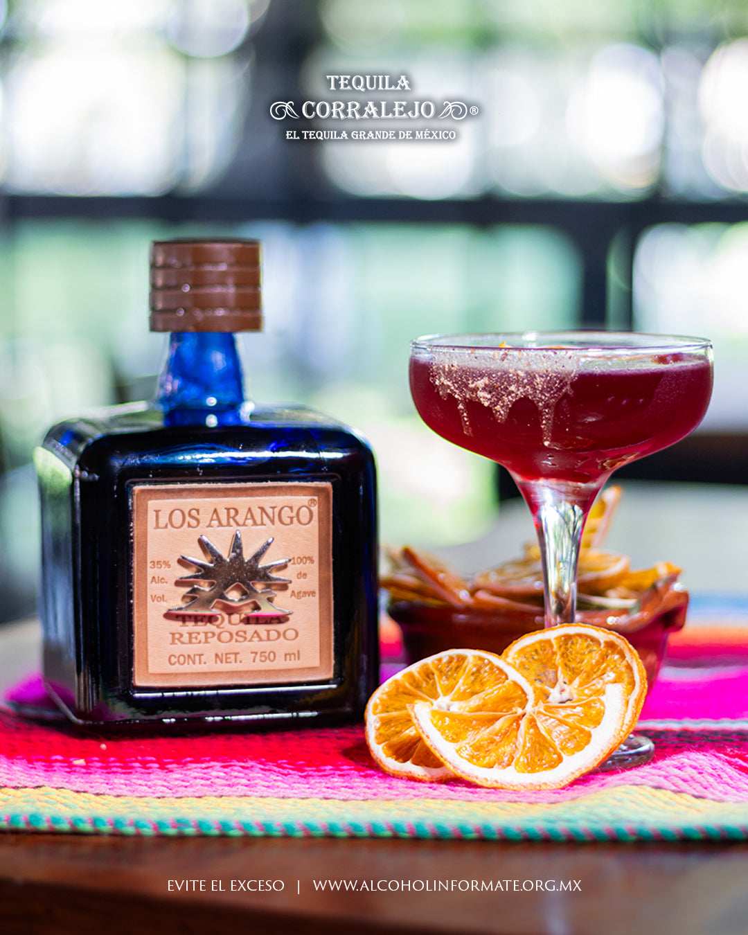 Tequila Reposado Los Arango 750 ml