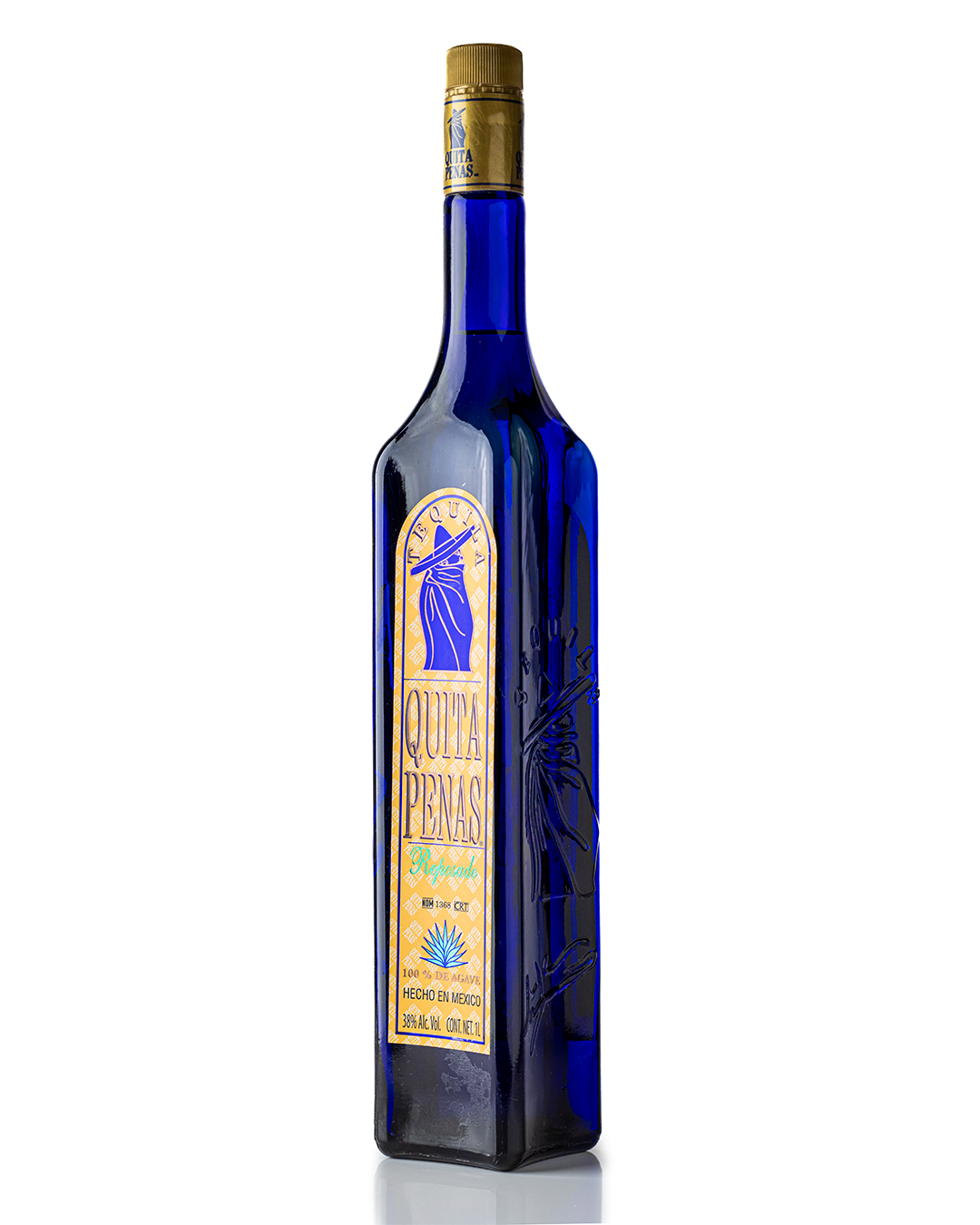 Tequila Quita Penas Reposado 1000 ML