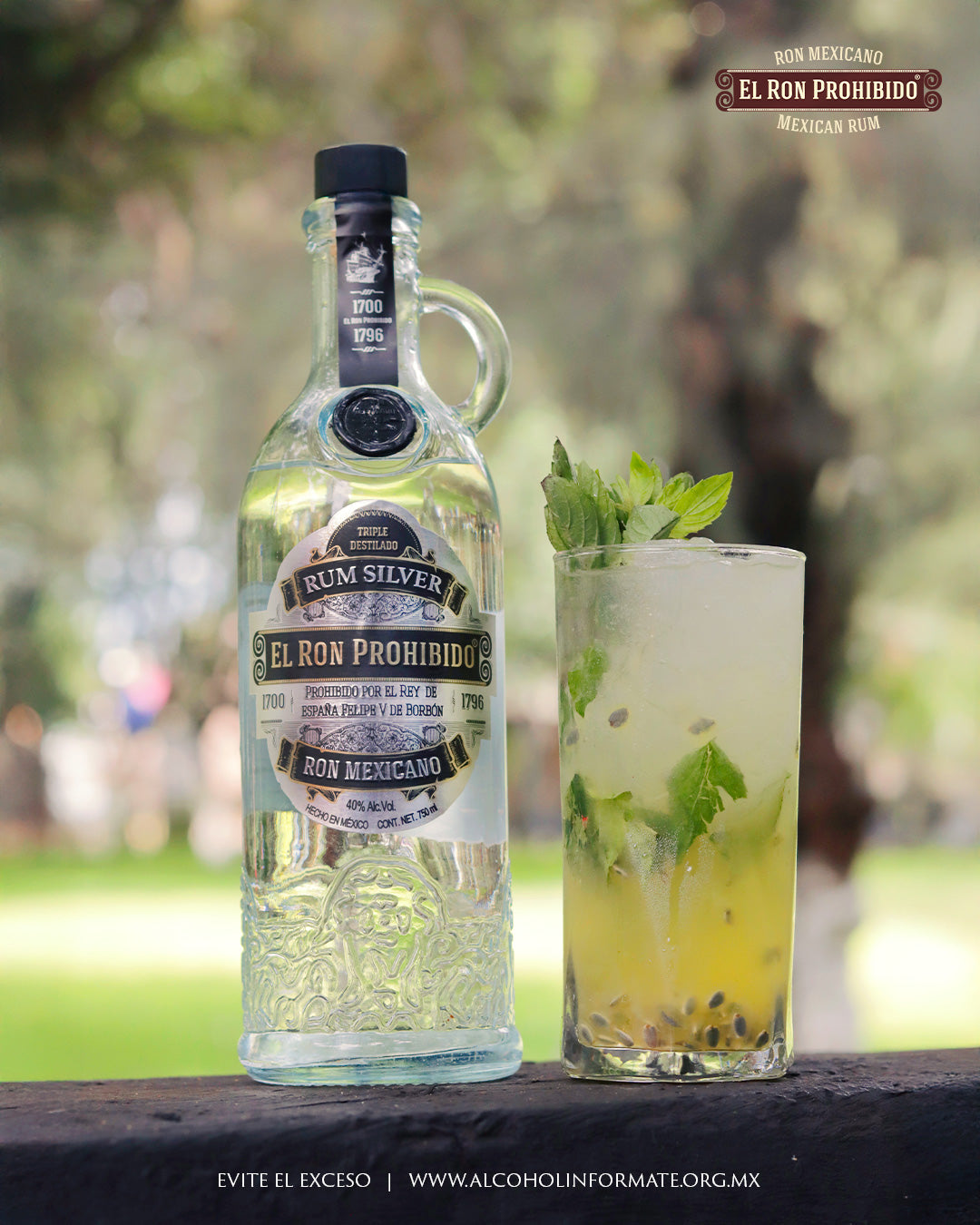 Ron Prohibido Blanco 750 ml