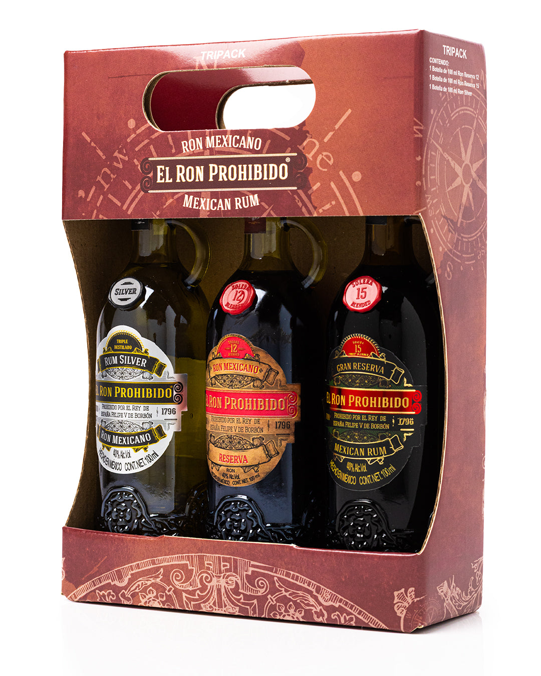 Kit Ron Prohibido 100  ml