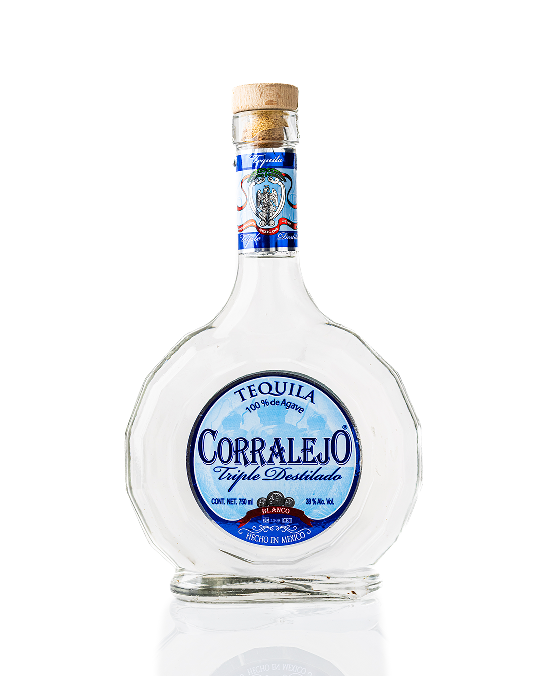 Tequila Corralejo Triple Destilado Blanco 750 ML
