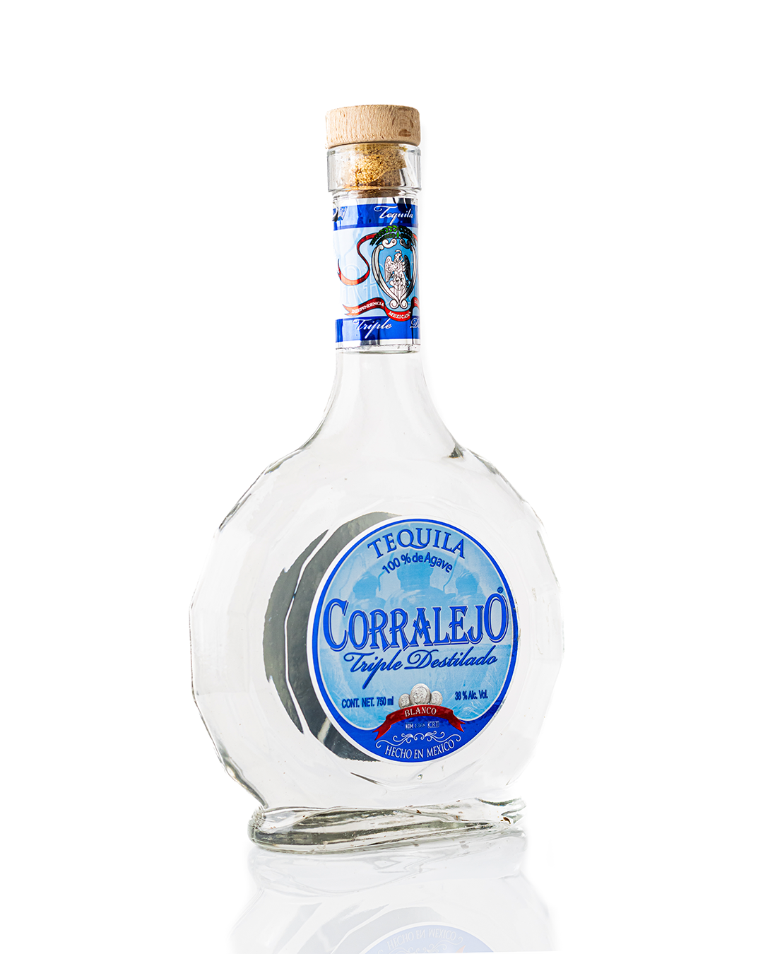Tequila Corralejo Triple Destilado Blanco 750 ML