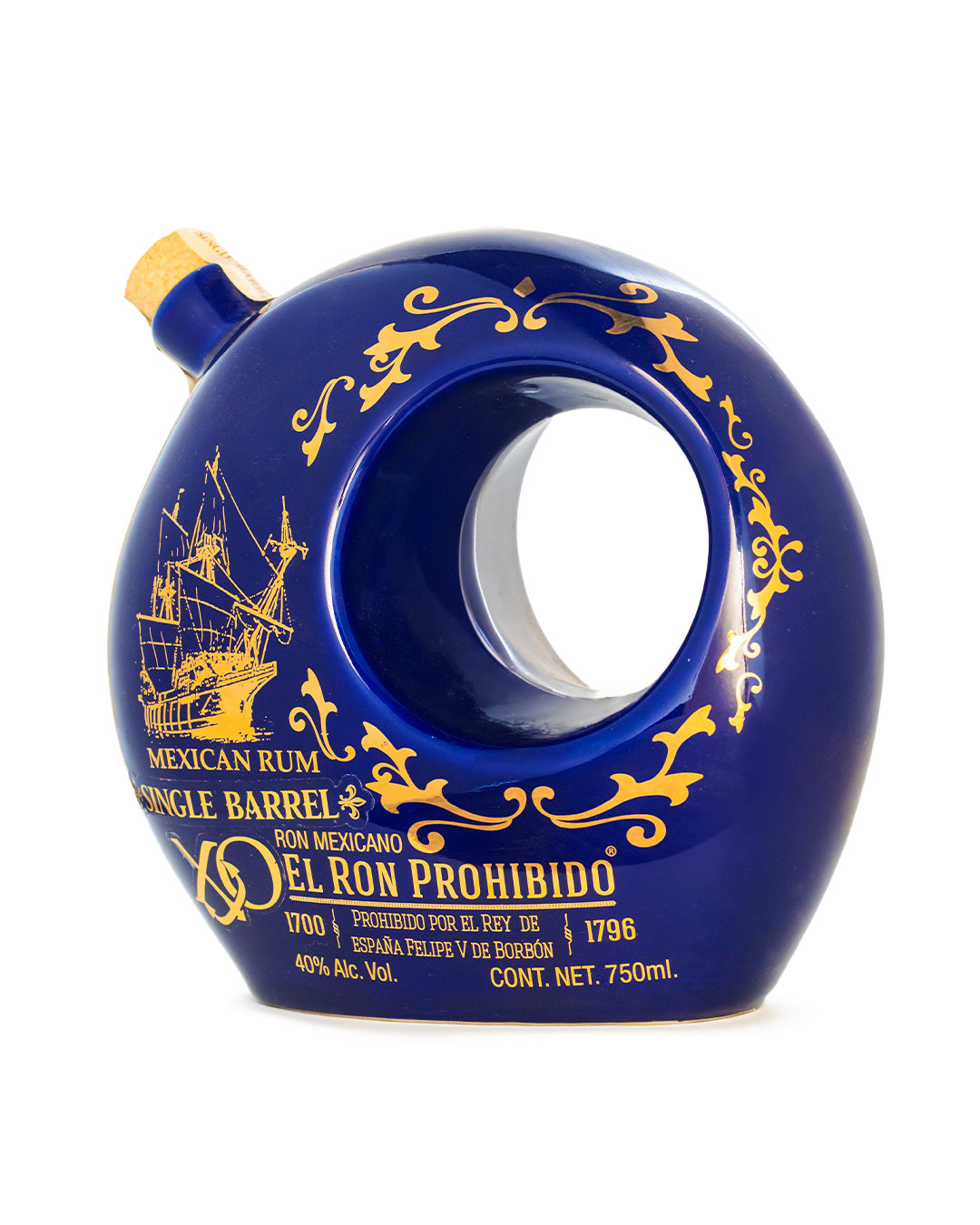 Ron Prohibido XO Ceramica 750 ml