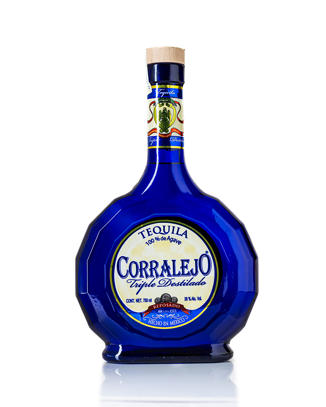 Tequila Corralejo Triple Destilado Reposado 750 ML