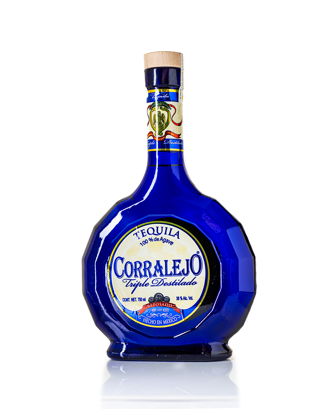 Tequila Corralejo Triple Destilado Reposado 750 ML